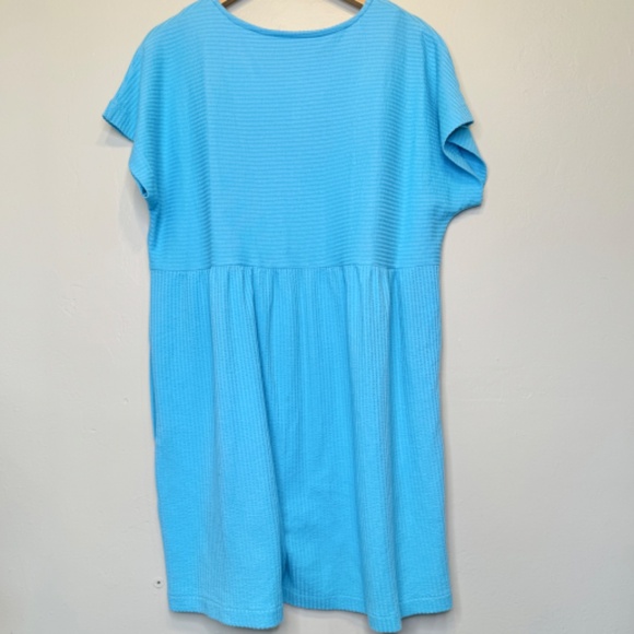 Stan Herman 80's VTG Zip Front Hip Pockets Retro Robe Swim Coverup - Picture 2 of 9